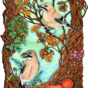 Fine Art Print - Acorn Collectors