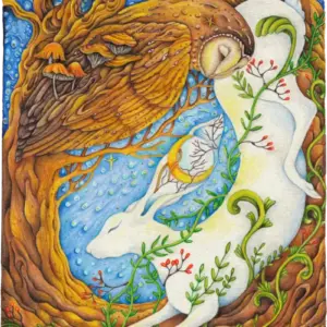 Fine Art Print - The White Hare