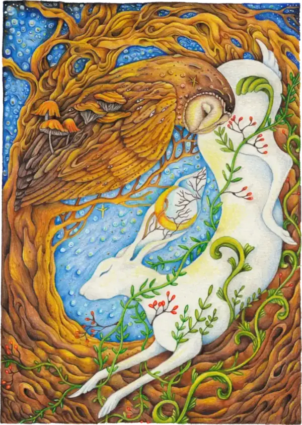 Fine Art Print - The White Hare