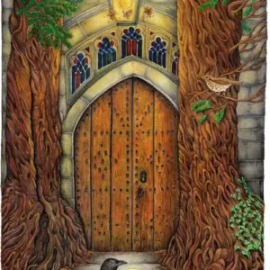 Fine Art Print - Whilst the Thrush Knocks