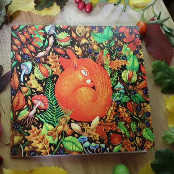 ☐ Greeting Card - Autumn Blessings