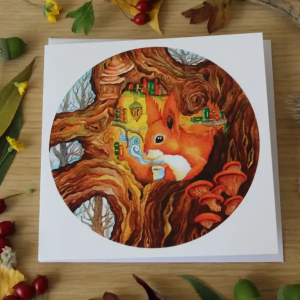 ☐ Greeting Card - Hideaway